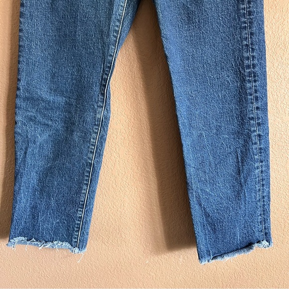 Levi's Premium Wedgie Straight Leg Button Fly Jeans Size 27 - Picture 4 of 14